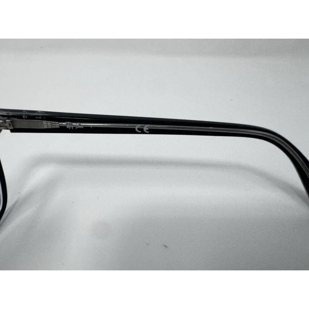 Ray-Ban RB1591 3529 Junior Black Clear Gray Eyeglass Frames 48-16-130 Authentic